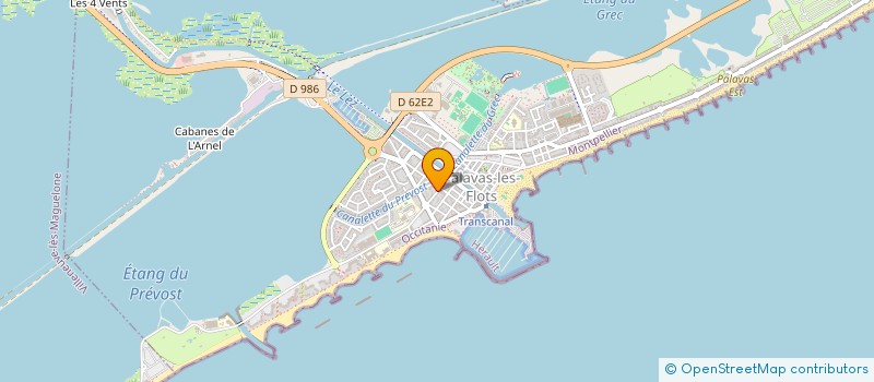 localisation de l'entreprise 534 710 512  à PALAVAS-LES-FLOTS