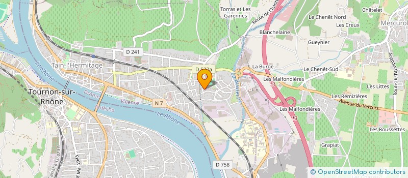 localisation de l'entreprise 534 721 717   PONT-DE-L'ISERE