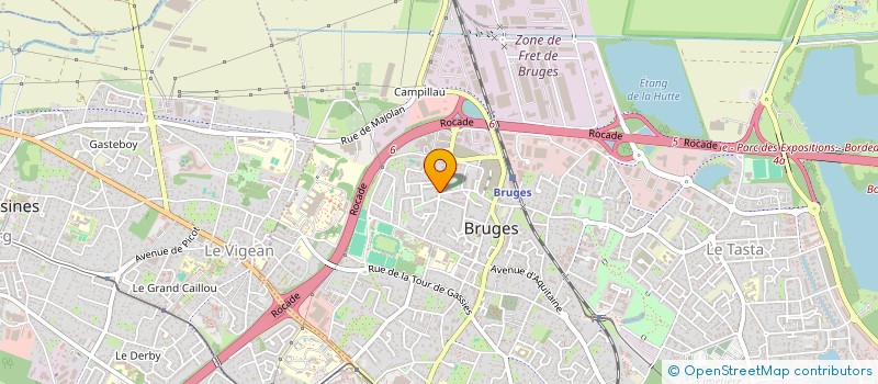 localisation de l'entreprise 534 725 767   BRUGES