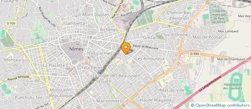 localisation de l'entreprise 534 734 637   NIMES