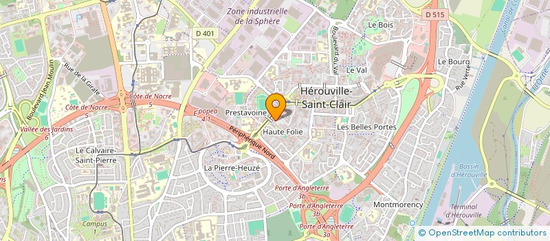 localisation de l'entreprise 534 744 560 à HEROUVILLE SAINT CLAIR