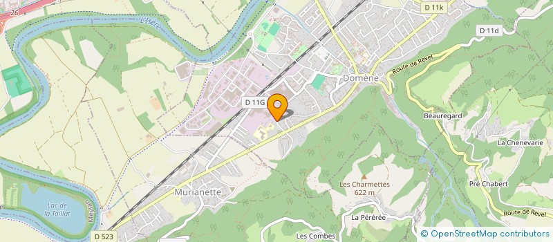 localisation de l'entreprise 534 747 662   DOMENE