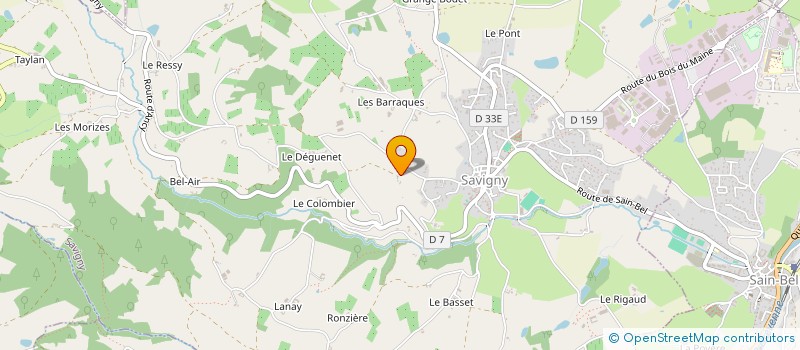 localisation de l'entreprise 534 768 031   SAVIGNY