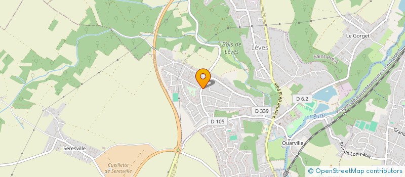 localisation de l'entreprise 534 785 928   LEVES