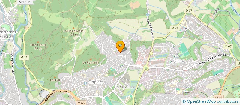 localisation de l'entreprise 534 802 046   SAINT-VICTOR-DES-OULES