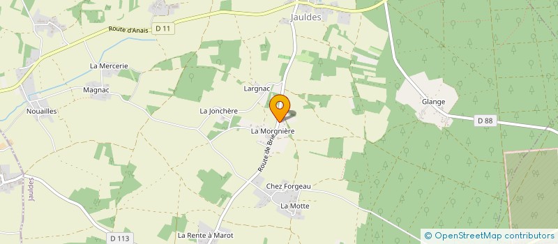 localisation de l'entreprise 534 818 851   JAULDES