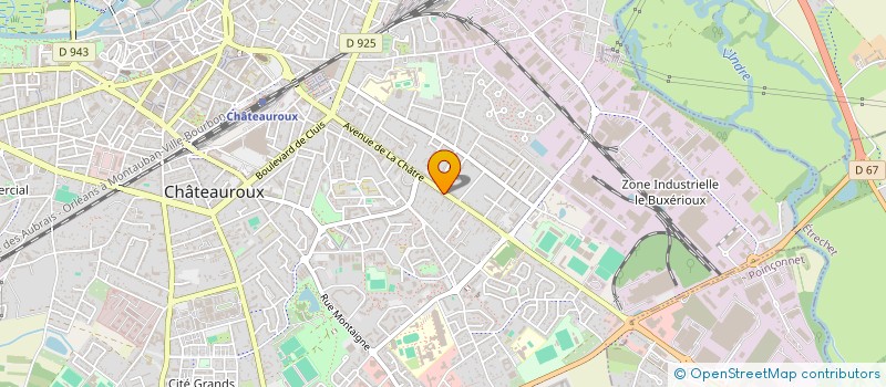 localisation de l'entreprise 534 829 312 à CHATEAUROUX