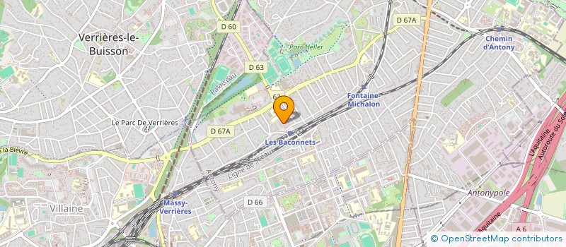 localisation de l'entreprise 534 846 423  à ANTONY