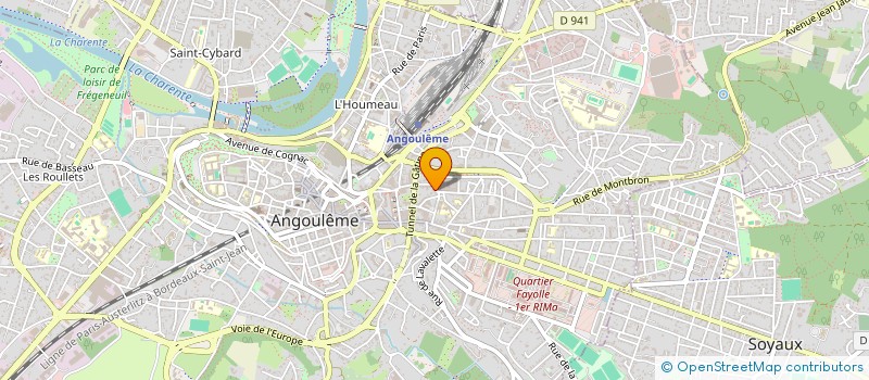 localisation de l'entreprise 534 864 111 à ANGOULEME