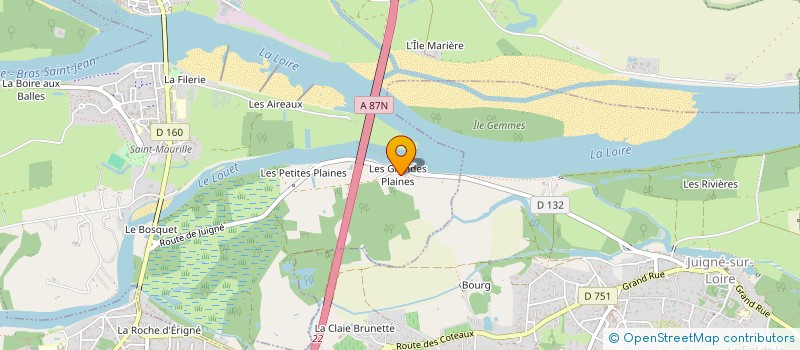 localisation de l'entreprise 534 875 018   LONGUE-JUMELLES