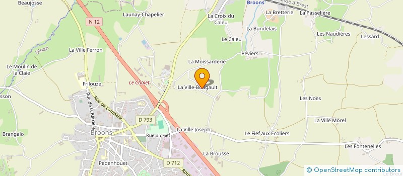 localisation de l'entreprise 534 879 580   YVIGNAC-LA-TOUR