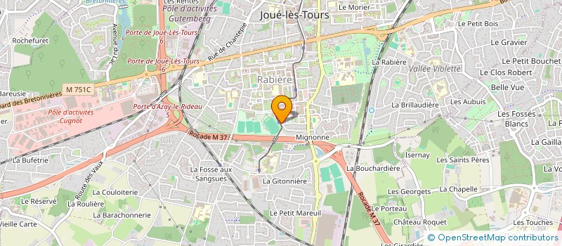 localisation de l'entreprise 534 885 868 à CHATELAILLON-PLAGE