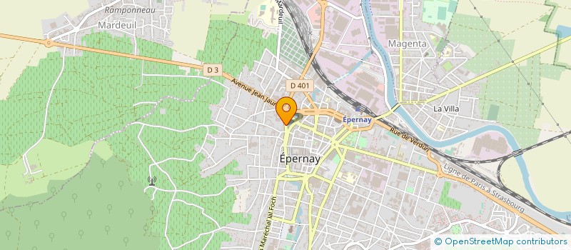 localisation de l'entreprise 534 886 130   EPERNAY