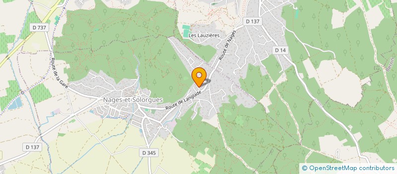 localisation de l'entreprise 534 888 748   NAGES-ET-SOLORGUES