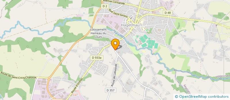 localisation de l'entreprise 534 890 892   HAGETMAU