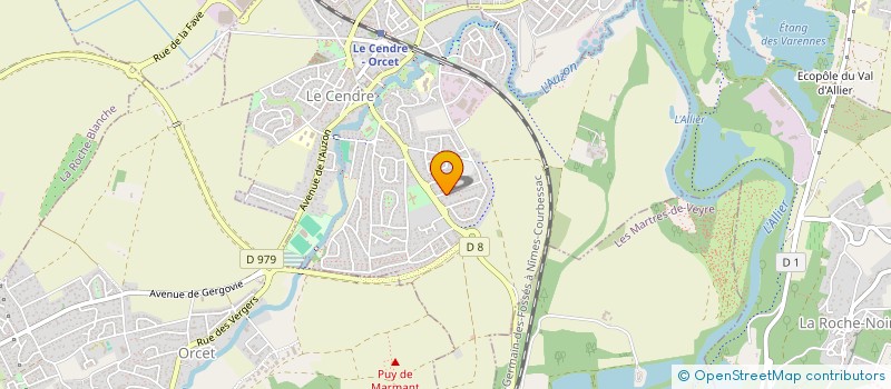 localisation de l'entreprise 534 891 163   LE CENDRE