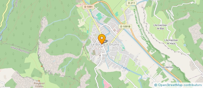 localisation de l'entreprise 534 898 424   LES DEUX ALPES