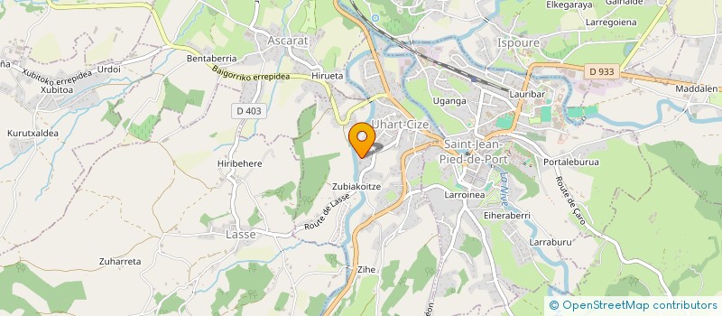 localisation de l'entreprise 534 905 211   UHART-CIZE