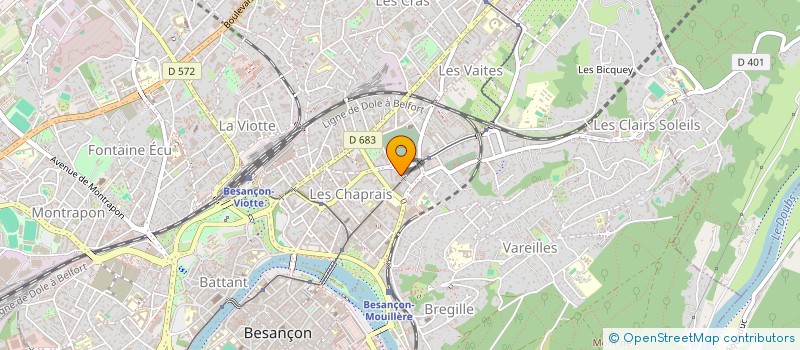 localisation de l'entreprise 534 960 323 à BESANCON