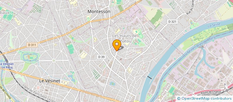 localisation de l'entreprise 534 975 388   CHATOU