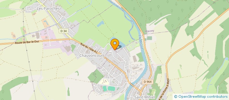 localisation de l'entreprise 534 998 752 à CHAUVONCOURT