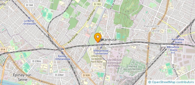 localisation de l'entreprise 534 998 778 à VILLETANEUSE