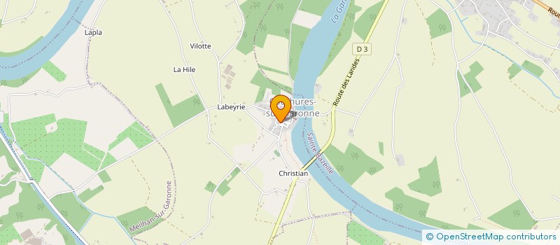 localisation de l'entreprise 535 015 580   COUTHURES-SUR-GARONNE