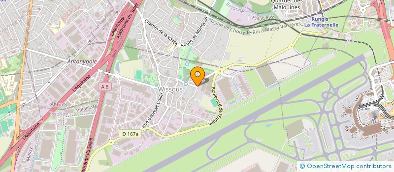 localisation de l'entreprise 535 042 311   WISSOUS