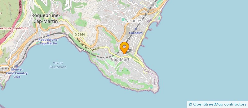 localisation de l'entreprise 535 046 189   ROQUEBRUNE-CAP-MARTIN