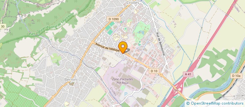 localisation de l'entreprise 535 051 650   ALLEVARD