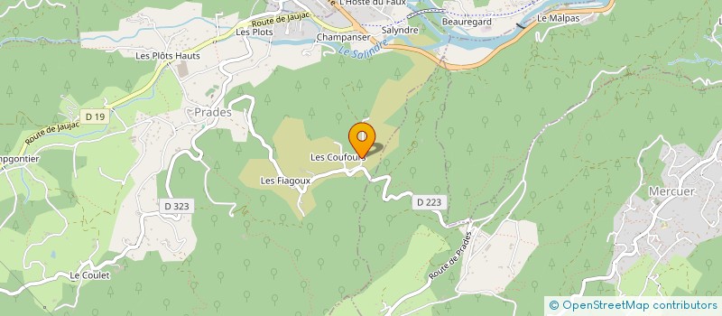 localisation de l'entreprise 535 062 731 à PRADES