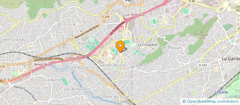 localisation de l'entreprise 535 070 437   TOULON