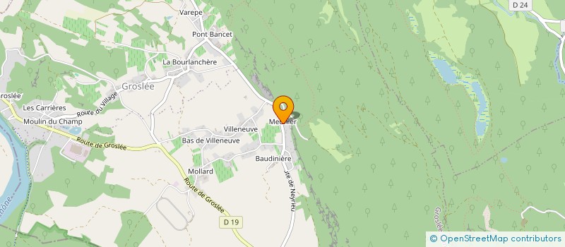 localisation de l'entreprise 535 100 523   GROSLEE-SAINT-BENOIT