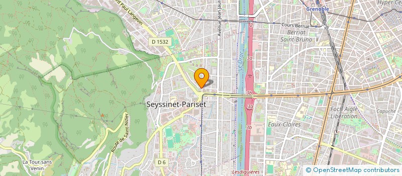 localisation de l'entreprise 535 124 838   GRENOBLE