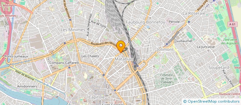 localisation de l'entreprise 535 133 383 à TOULOUSE
