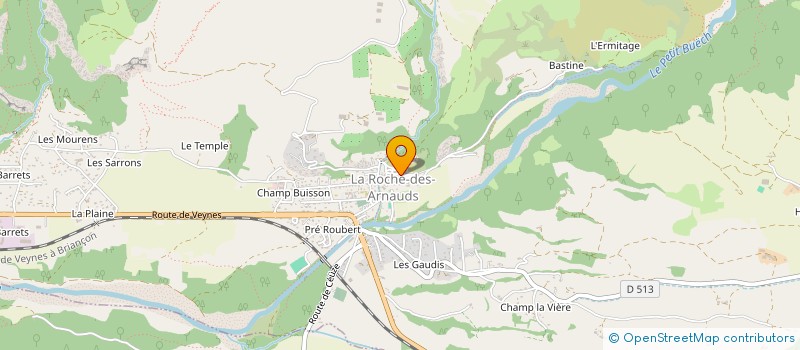 localisation de l'entreprise 535 166 375   LA ROCHE-DES-ARNAUDS