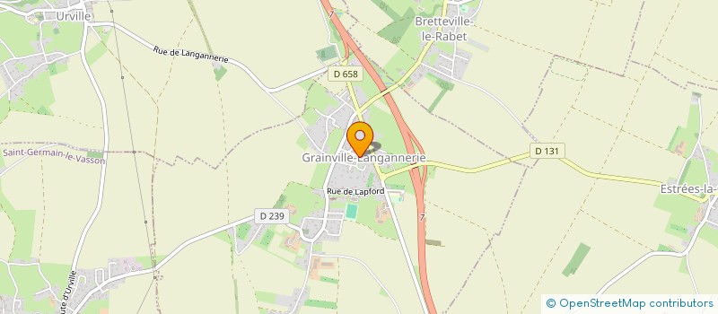 localisation de l'entreprise 535 169 072   GRAINVILLE-LANGANNERIE