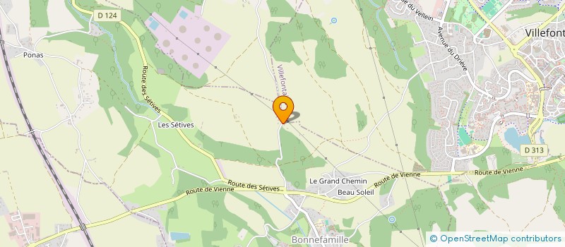 localisation de l'entreprise 535 181 408   BONNEFAMILLE