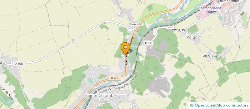 localisation de l'entreprise 535 186 555   CHALMAISON