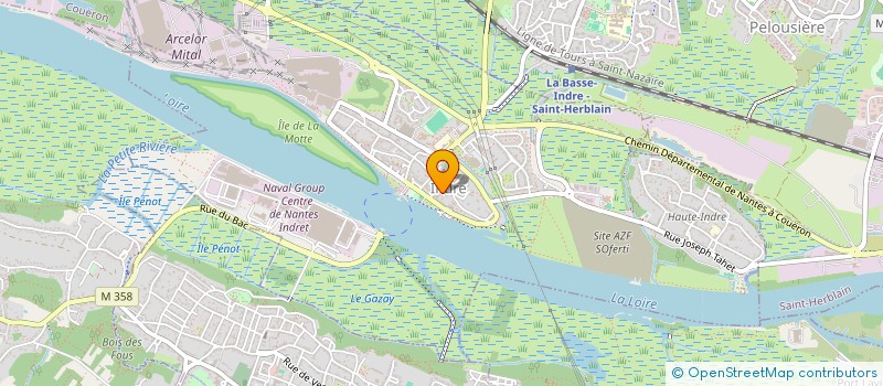 localisation de l'entreprise 535 199 012   NANTES