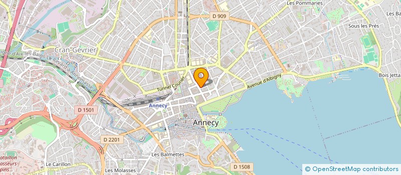 localisation de l'entreprise 535 199 541 à ANNECY