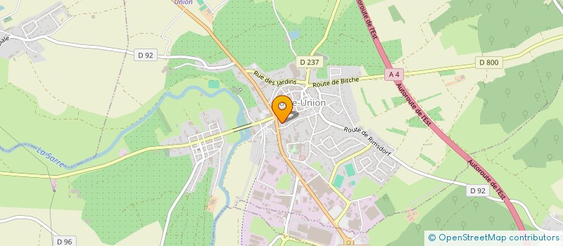 localisation de l'entreprise 535 199 996   SARRE-UNION