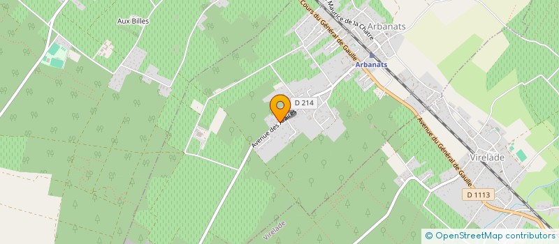 localisation de l'entreprise 535 207 088   ARBANATS