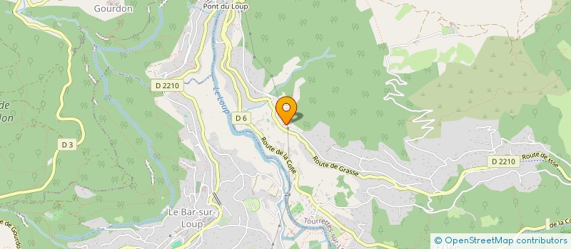 localisation de l'entreprise 535 210 348   TOURRETTES-SUR-LOUP