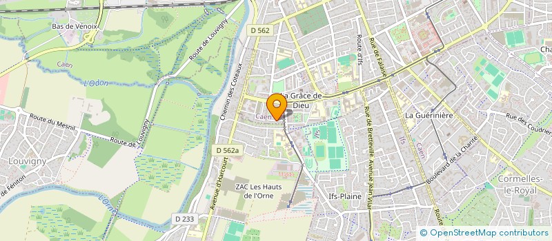 localisation de l'entreprise 535 217 392  à CAEN