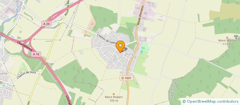 localisation de l'entreprise 535 219 067   DURY