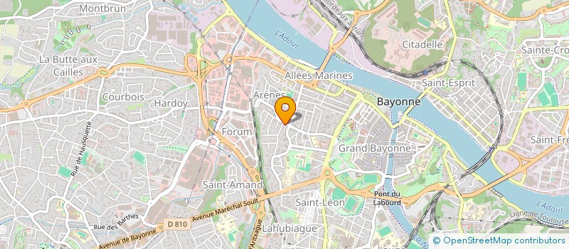 localisation de l'entreprise 535 227 664   BAYONNE