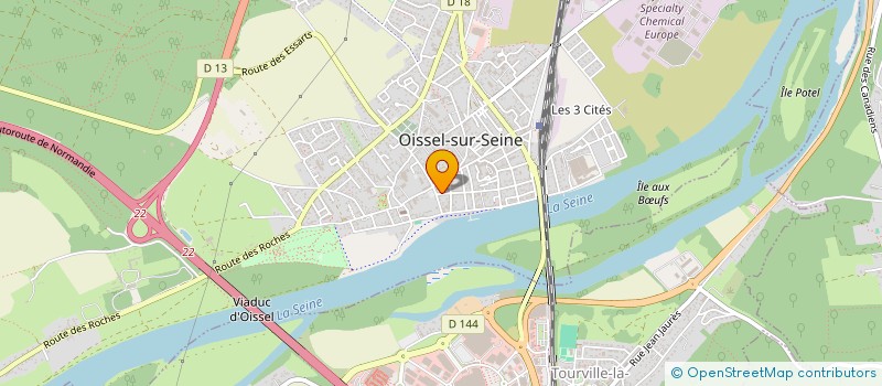 localisation de l'entreprise 535 231 971   OISSEL