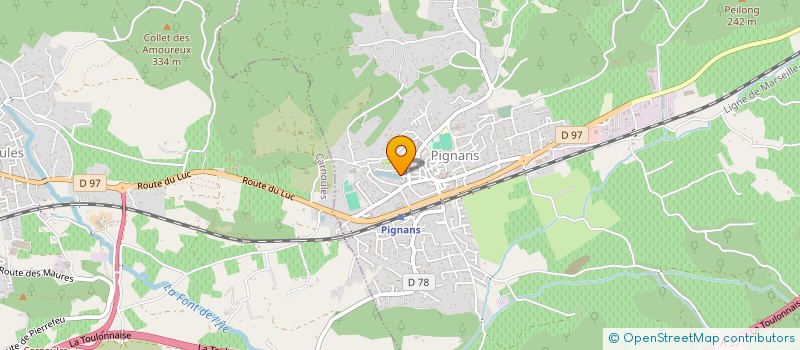 localisation de l'entreprise 535 232 284   PIGNANS