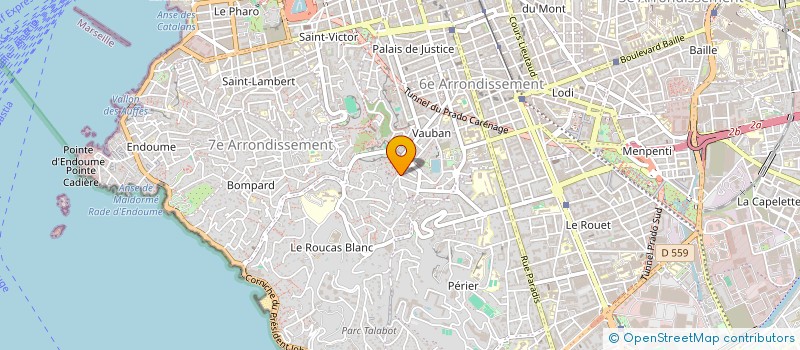 localisation de l'entreprise 535 232 862   MARSEILLE